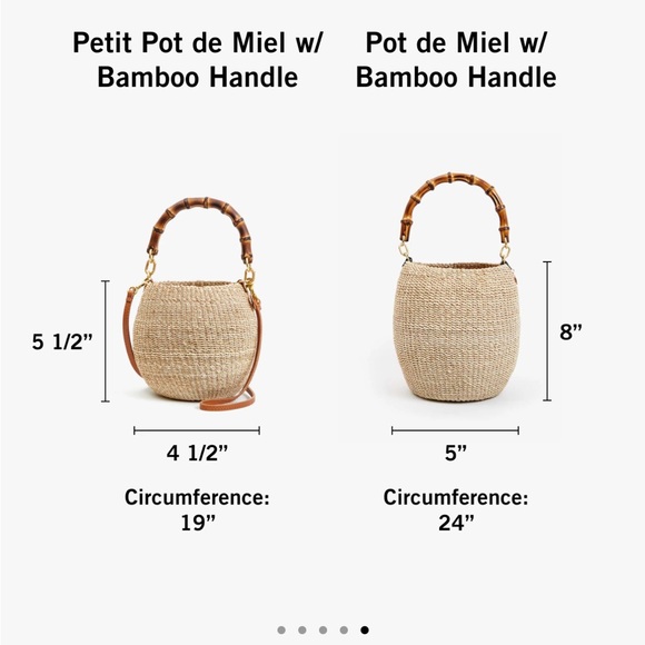 Clare V. Petit Pot de Miel w/ Bamboo Handle - Picture 14 of 15